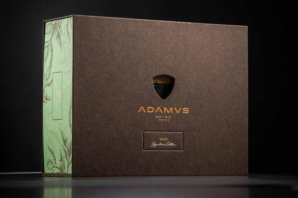 Customized Adamus Organic Dry Gin Signature Edition 2023 70cl Gift Box