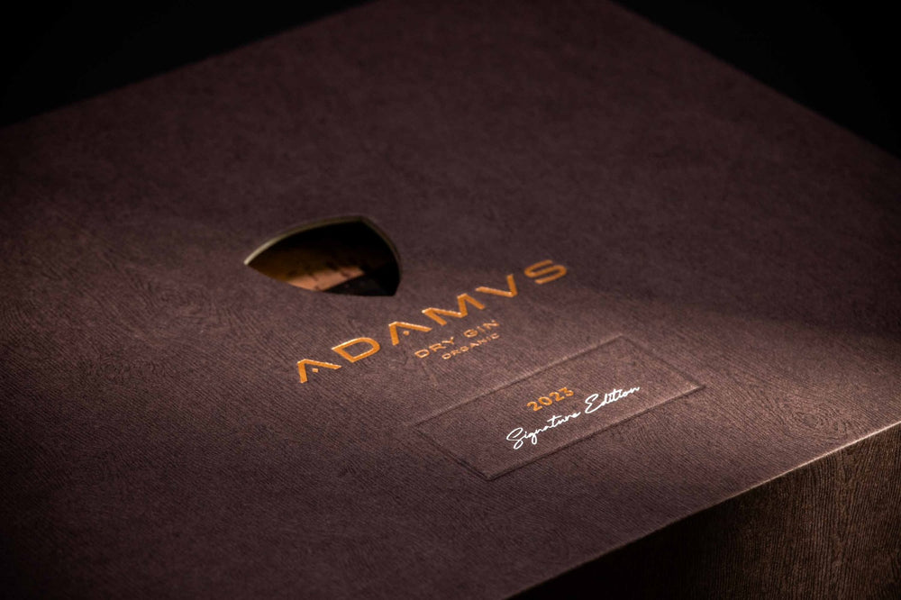 Customized Adamus Organic Dry Gin Signature Edition 2023 70cl Gift Box