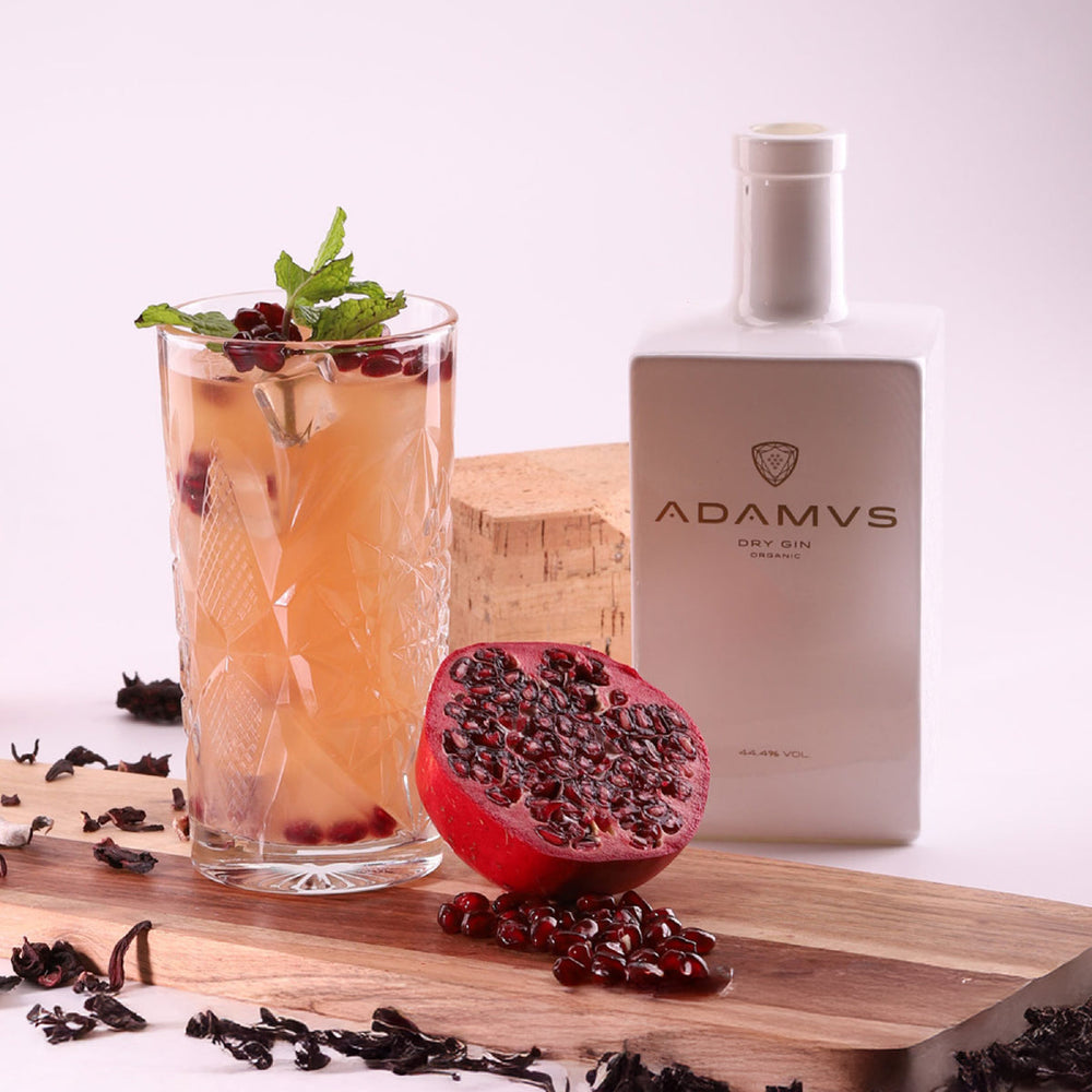 Pomegranate Adamus Cocktail
