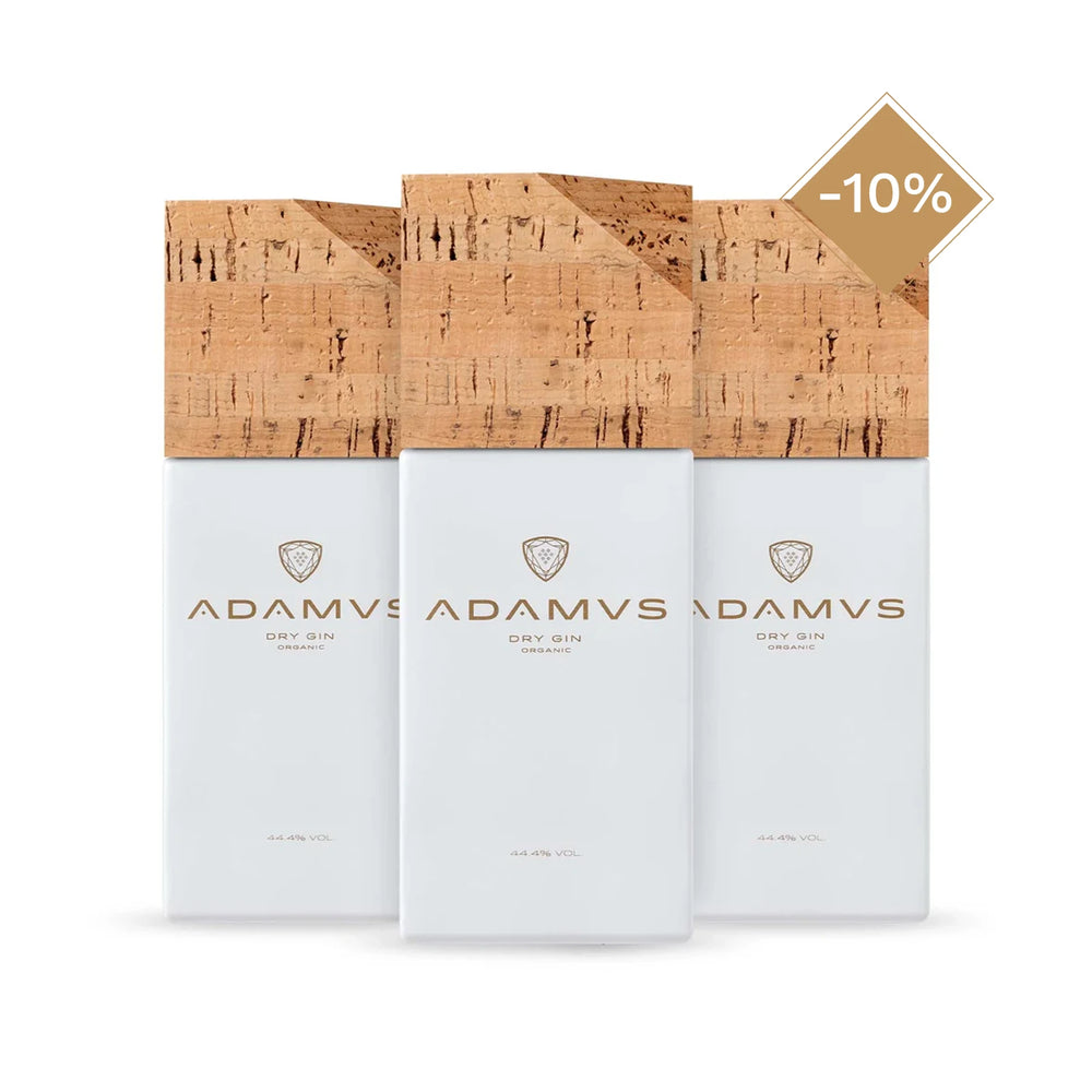 Adamus Gin Lover Pack - 3 Adamus Organic Dry Gin - Easter Edition